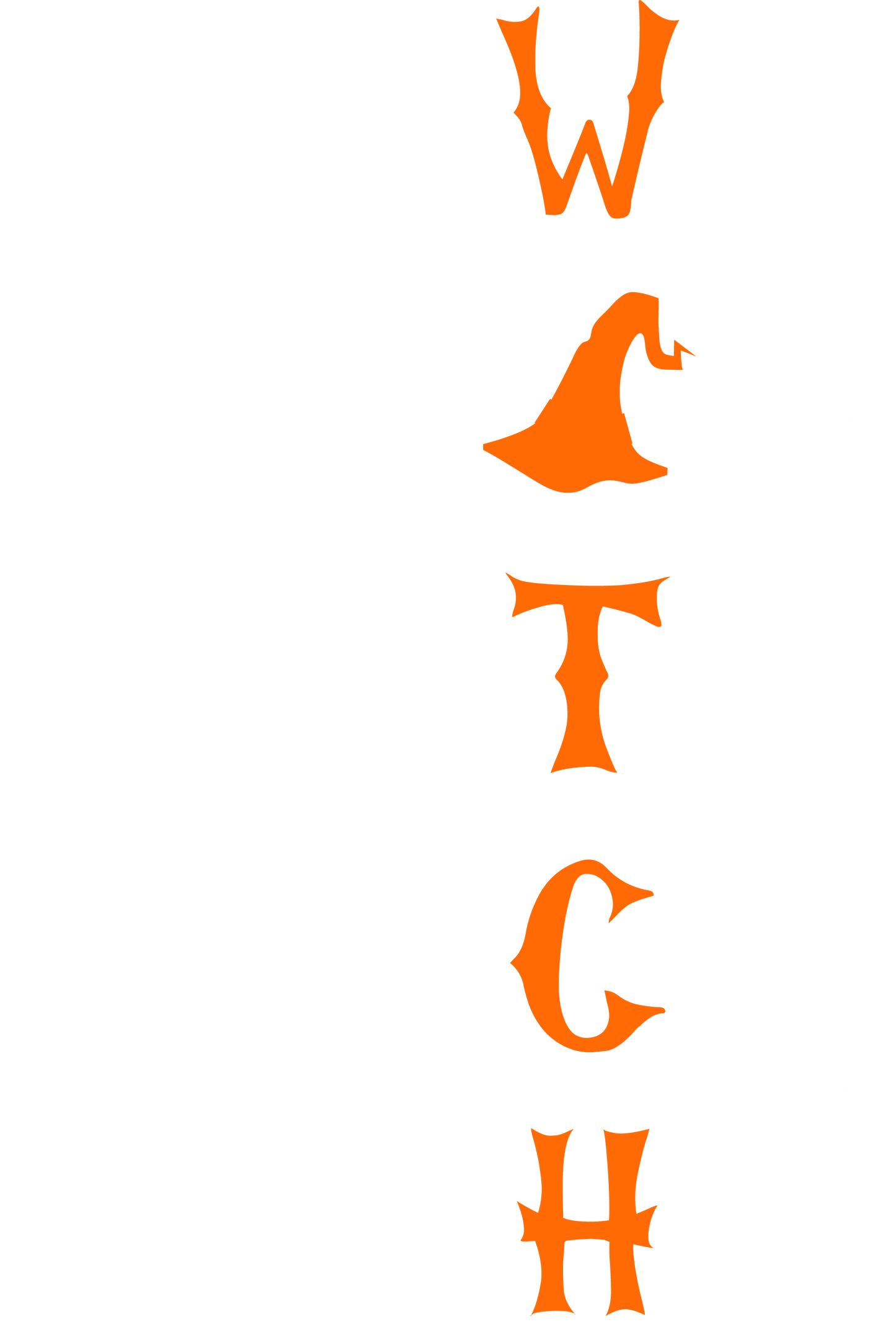 Witch American Flag DTF Transfer | Distressed Halloween Print | Spooky Patriotic Witch Shirt Design | DIY Halloween Apparel