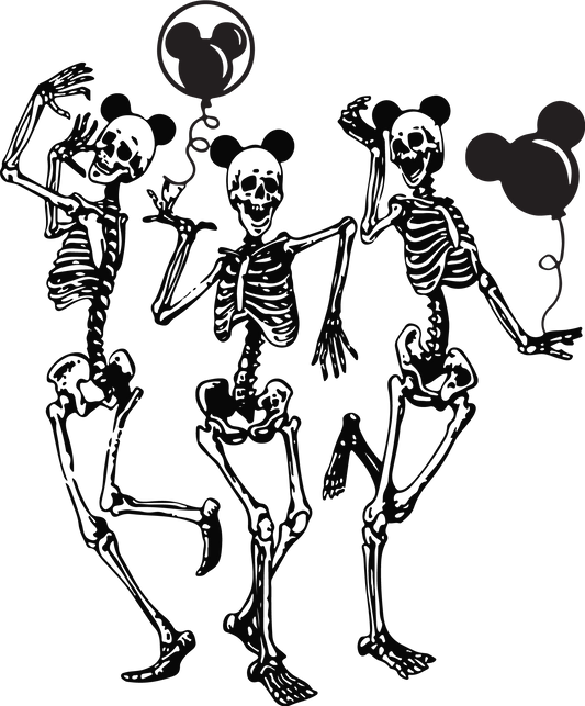 Disney Dancing Skeleton DTF
